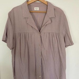 Wilfred/Aritzia Linen Blouse